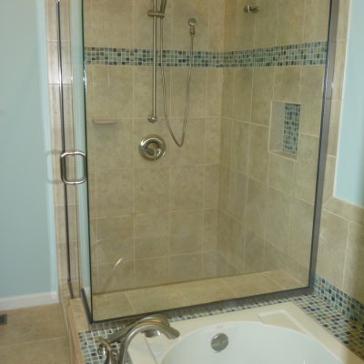 Custom shower remodel 4